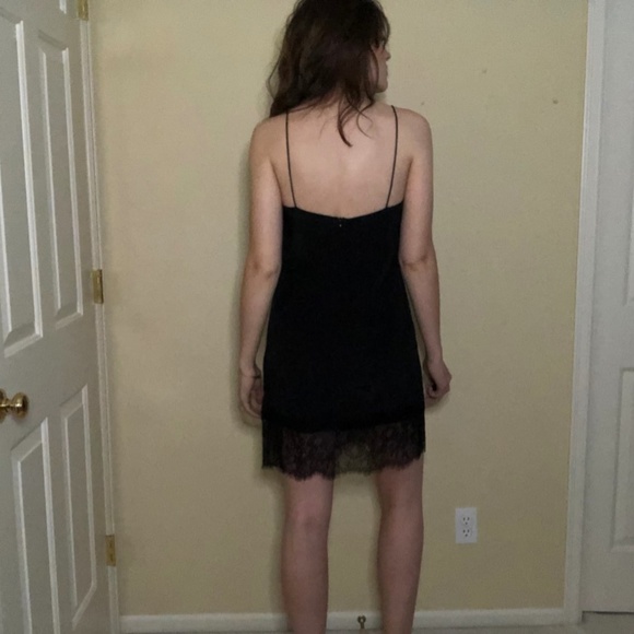 Lucy Paris Silk Slipdress with lace - Picture 4 of 4
